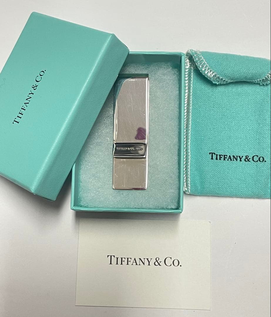 【良品】Tiffany & Co.ティファニー　マネークリップ　匿名配送❤︎