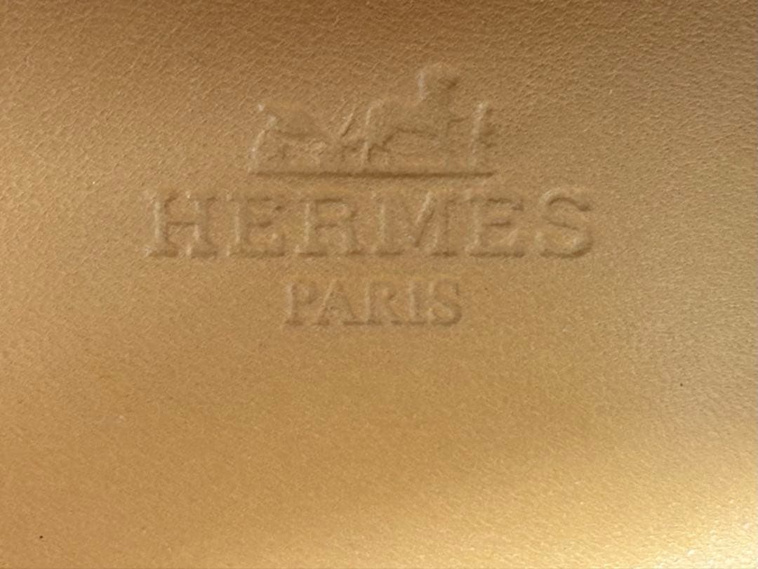 新品未使用【HERMES】モカシン パリ レザー ローファー ネイビー 42.5