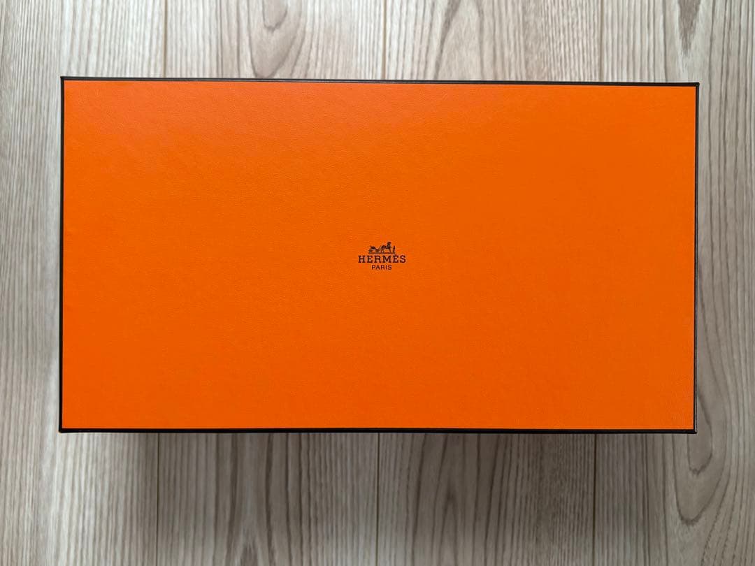 新品未使用【HERMES】モカシン パリ レザー ローファー ネイビー 42.5