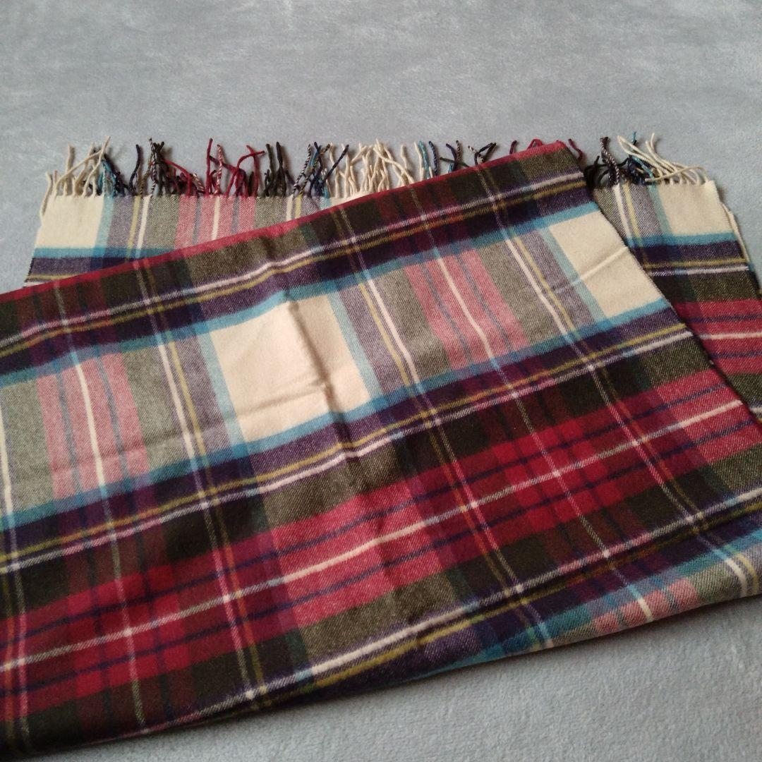 【超美品】Johnstons ジョンストンズ カシミア 大判 ストール・ショール