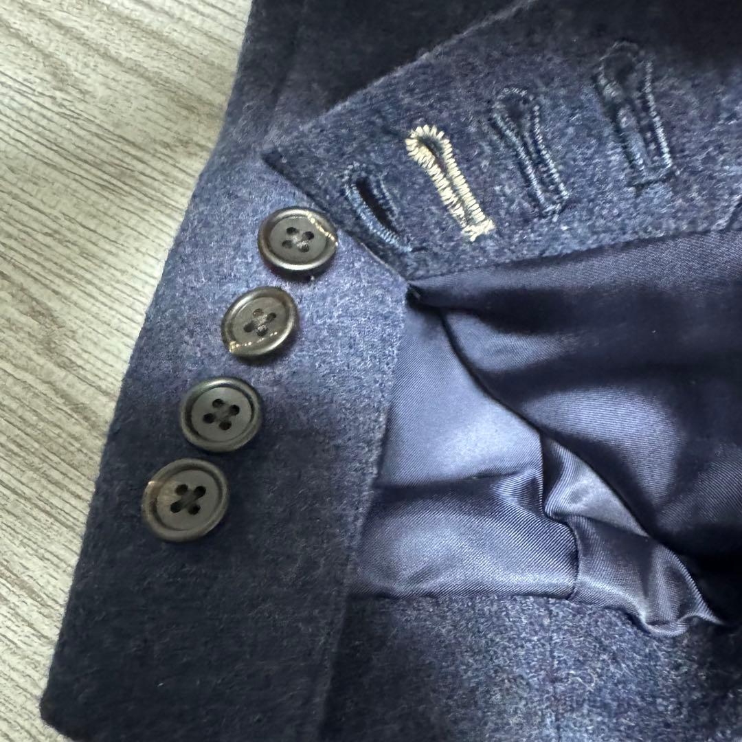 未使用タグ付 ポールスミスコレクション 裏地花柄 ウール地 ジャケット 本切羽