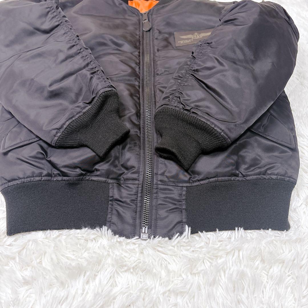 AVIREX　アヴィレックス　チョコレートプラネット　MA1 コラボ　ボンバー