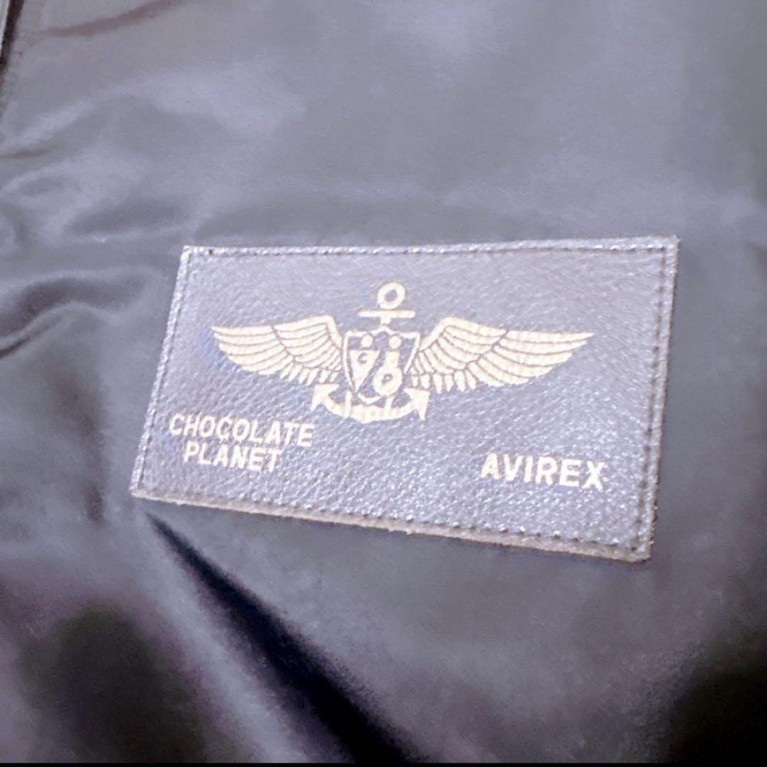 AVIREX　アヴィレックス　チョコレートプラネット　MA1 コラボ　ボンバー