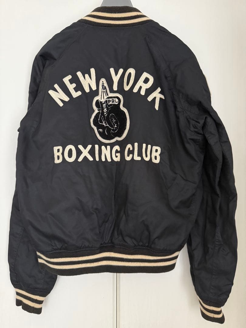 ❤︎KO様　ラルフローレン　ボクシング刺繍スタジャン&ロゴマーク　リバーシブル❤︎