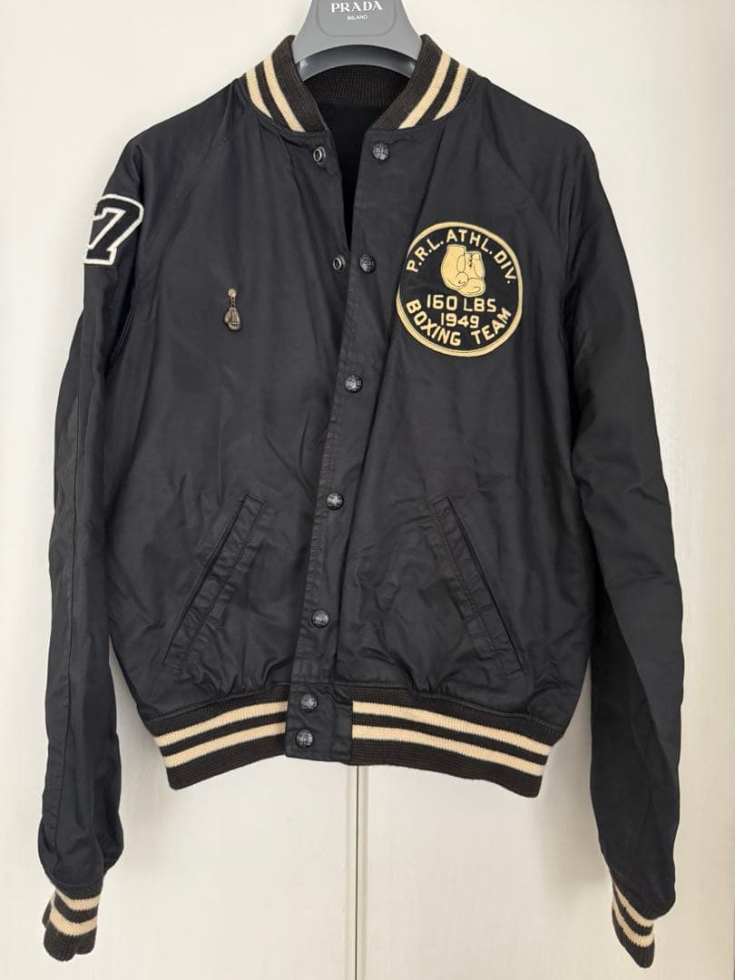 ❤︎KO様　ラルフローレン　ボクシング刺繍スタジャン&ロゴマーク　リバーシブル❤︎