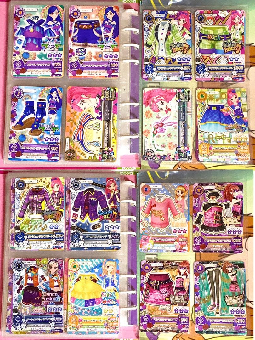 Y*送様 アイカツカードまとめ売り　【168枚＋1】　ファイル付き