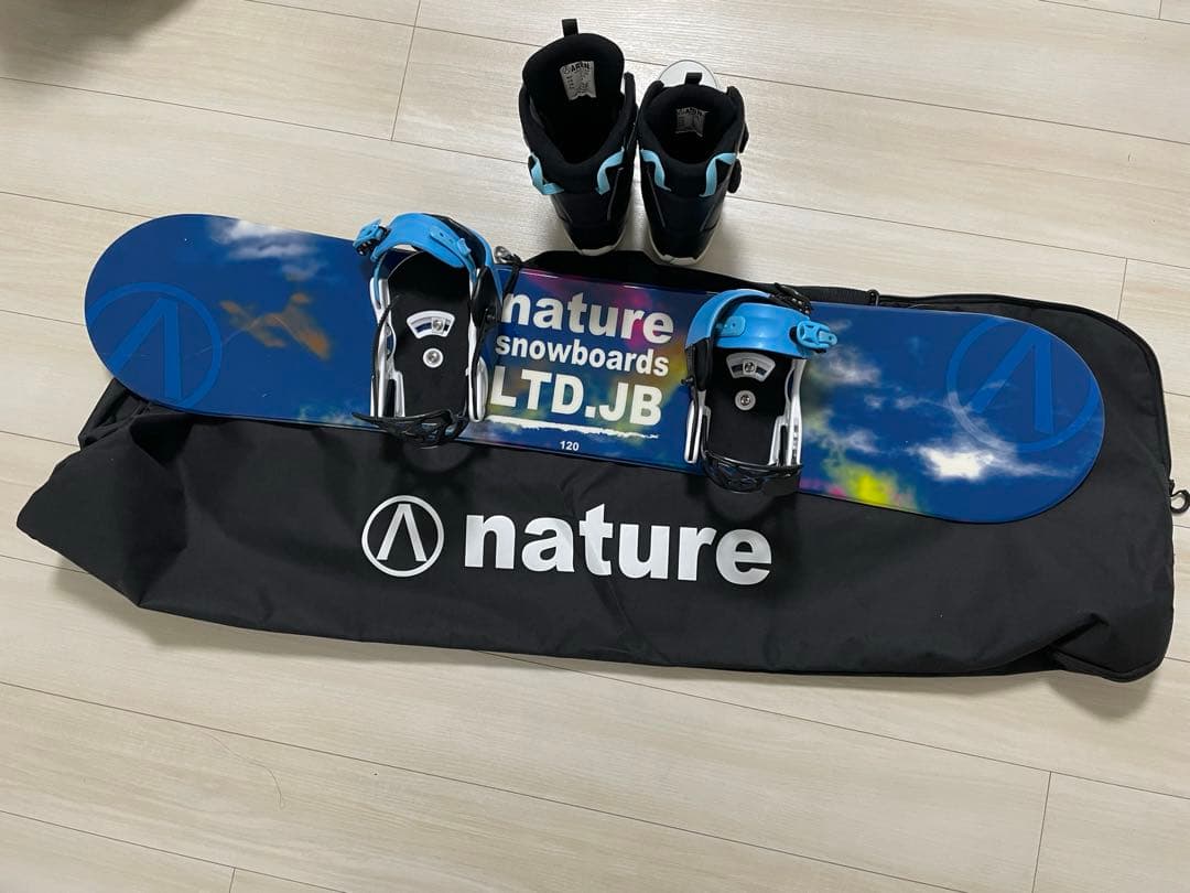 nature スノーボード LTD.JB 120 セット