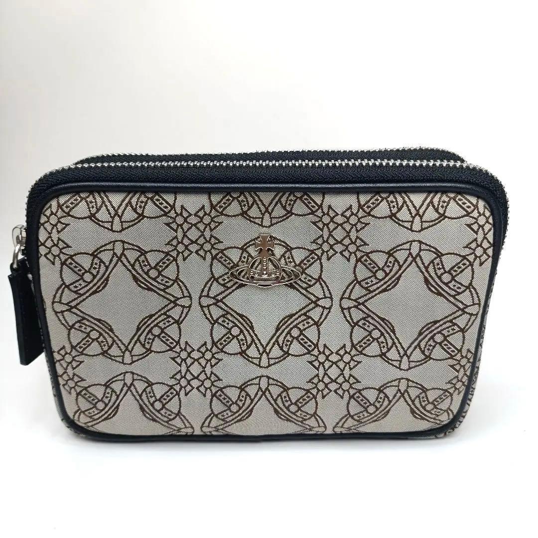 完売品　Viviennewestwood　総オーブ　ダブルポケット　ショルダー