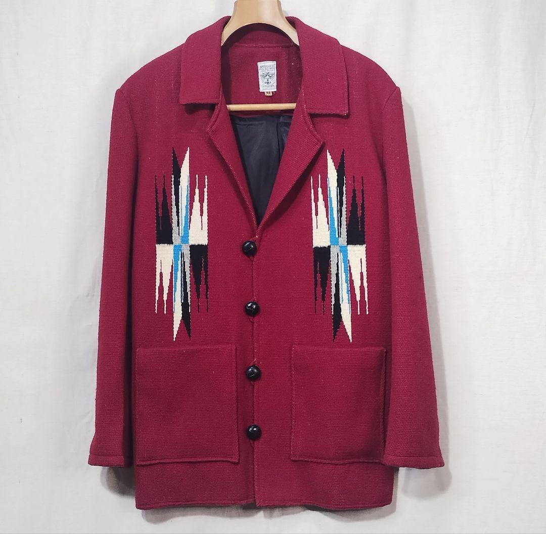 2/11日限定価格【ORTEGA'S】オルテガ チマヨジャケット ワインレッド