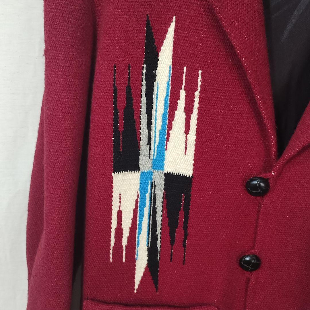 2/11日限定価格【ORTEGA'S】オルテガ チマヨジャケット ワインレッド