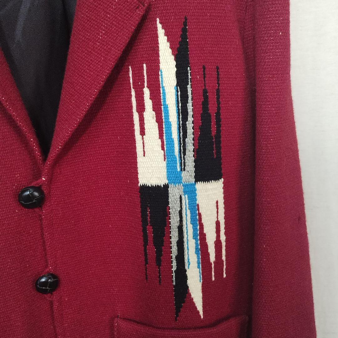 2/11日限定価格【ORTEGA'S】オルテガ チマヨジャケット ワインレッド