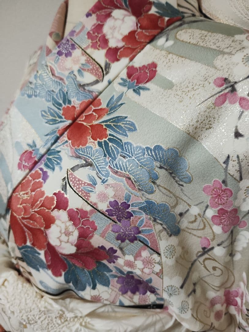 振袖のみの販売　成人式　正絹振袖　可愛い