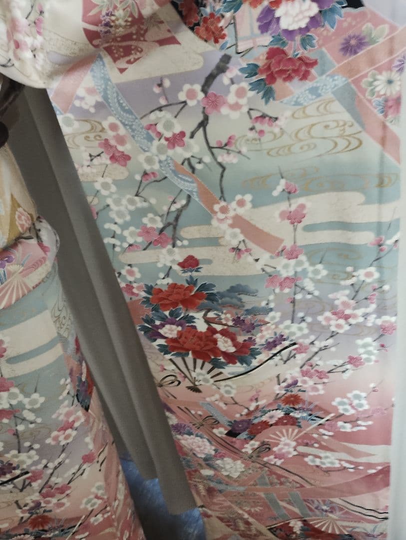 振袖のみの販売　成人式　正絹振袖　可愛い