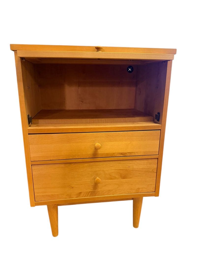 【超美品】momo モモナチュラル コモ ミドルボード キャビネット 脇木工