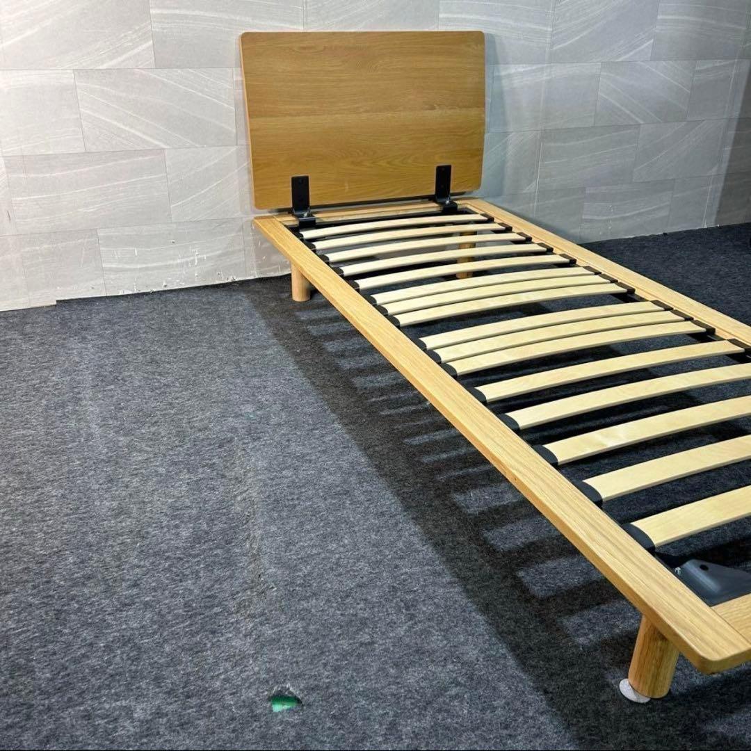 MUJI 無印良品 無印 ベッドフレーム シングル 天然木 シンプル d4949