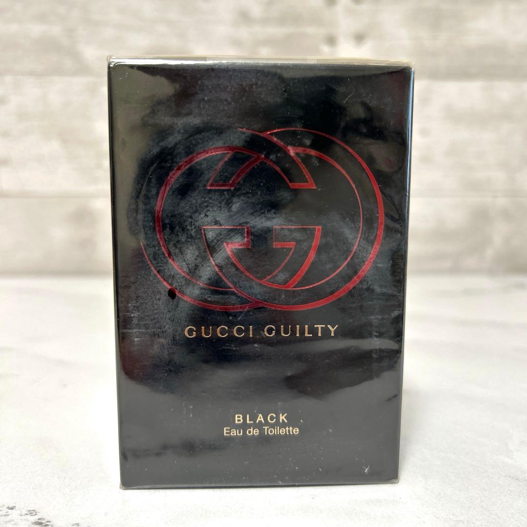 新品未回復　GUCCI グッチ ギルティブラック オードトワレ 75ml 香水