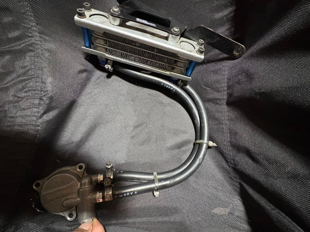 アドレスv125Gタケガワオイルクーラー　廃盤品