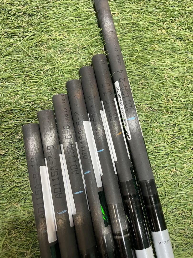 グラファイトデザイン　ツアーAD AD-115 7本セット　中古シャフト