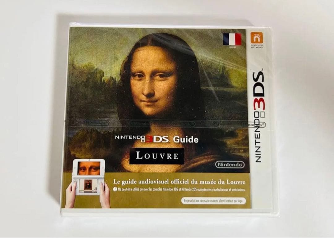 新品 未開封 Nintendo 3DS ソフト ルーブル美術館 フランス版
