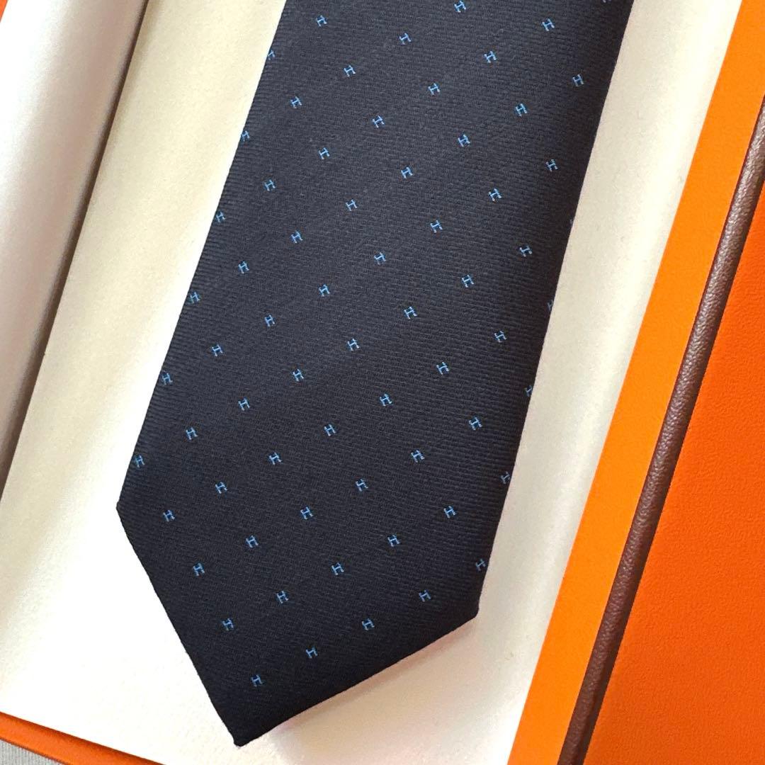 エルメス ネクタイ《ミクロH》 新品 未使用