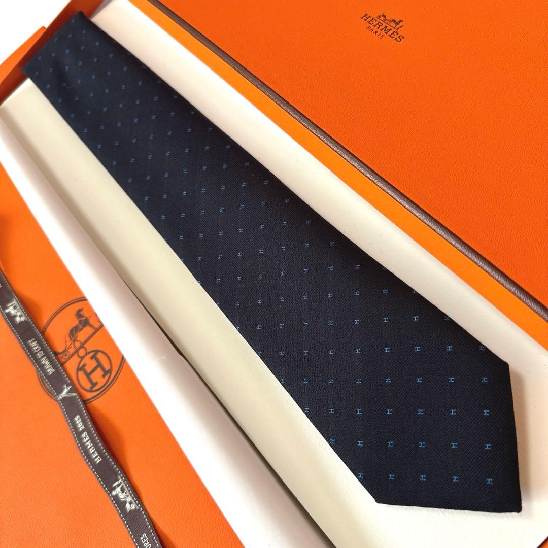 エルメス ネクタイ《ミクロH》 新品 未使用