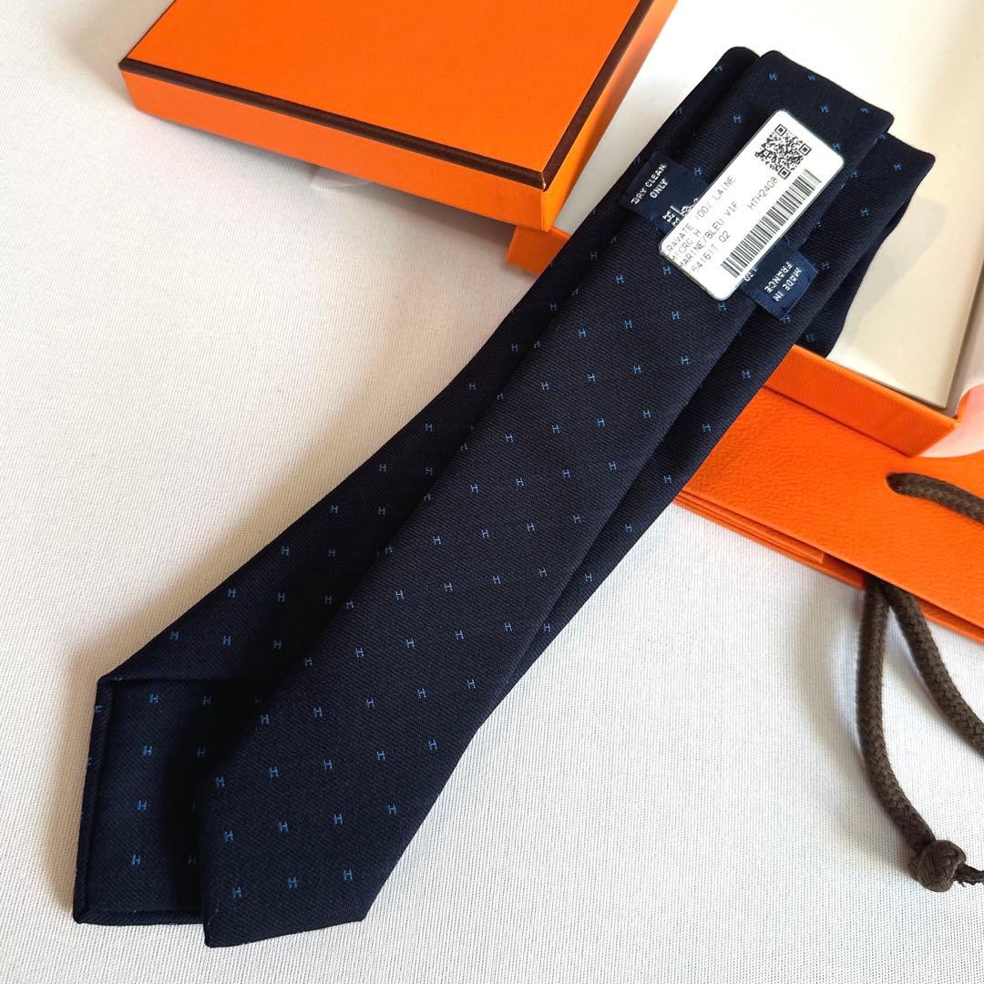 エルメス ネクタイ《ミクロH》 新品 未使用