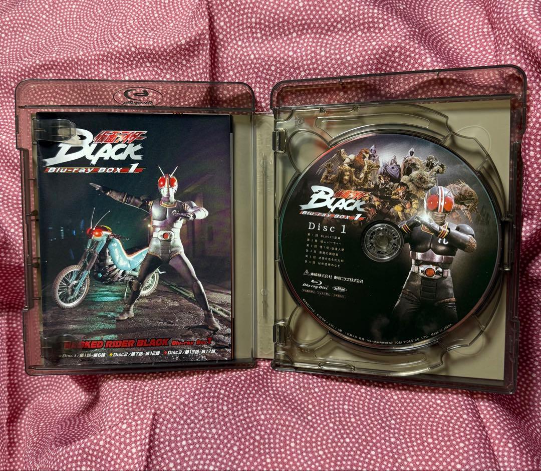 仮面ライダーBLACK Blu-ray Box ３巻まとめ売り 限定値下げ