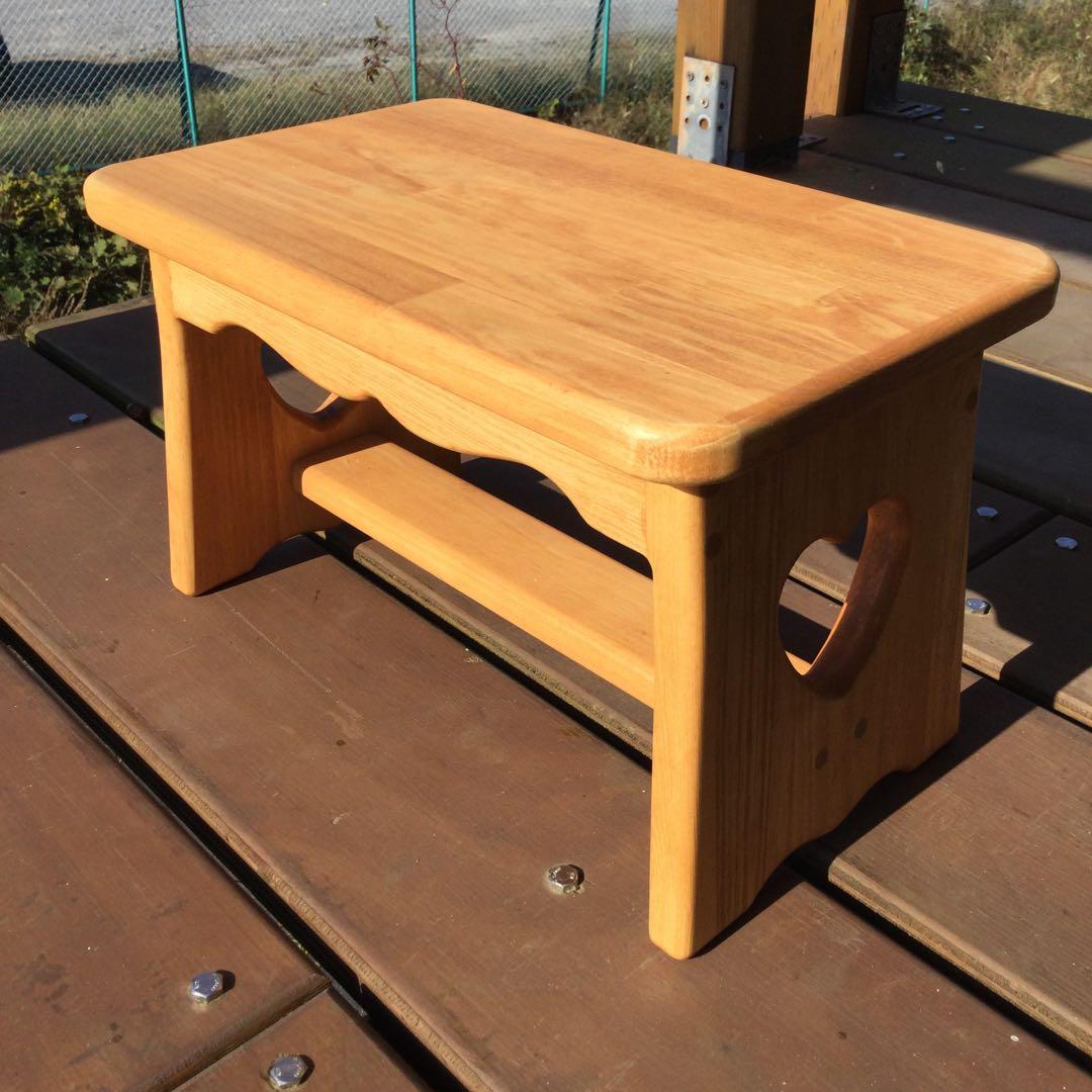 のらくろさま専用ページ♡カントリーハート　踏み台&卓上ダストBOX