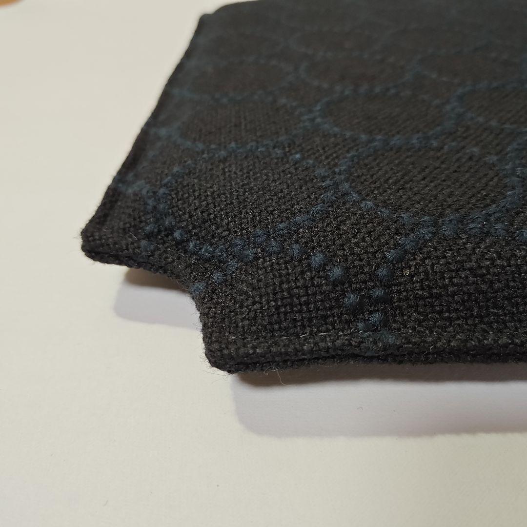 CH24 　Yチェア専用　シートクッション　タンバリン生地 ブラック