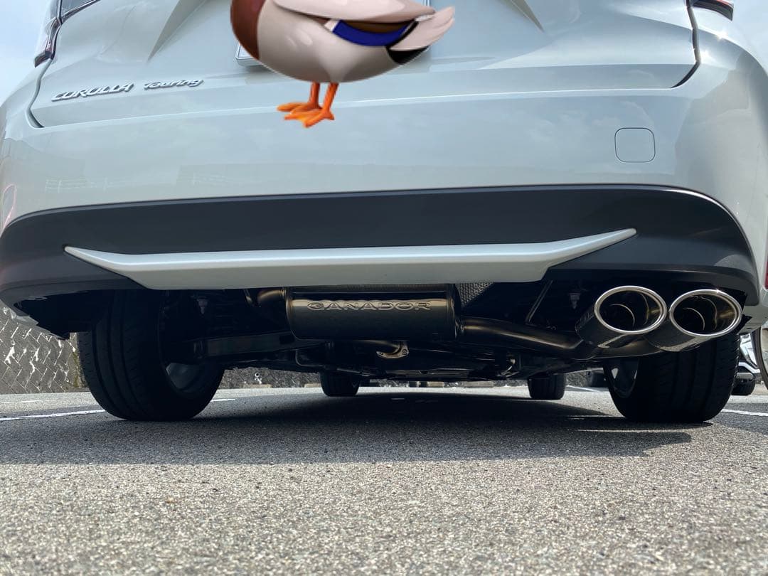 カローラツーリング　ガナドール　マフラー