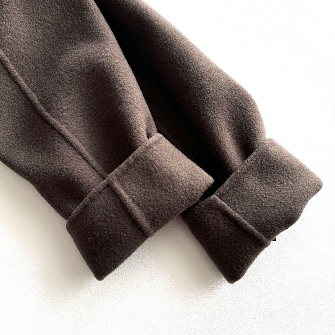 01842 ギャラリーヴィー　チェスターコート　ウールロングコート