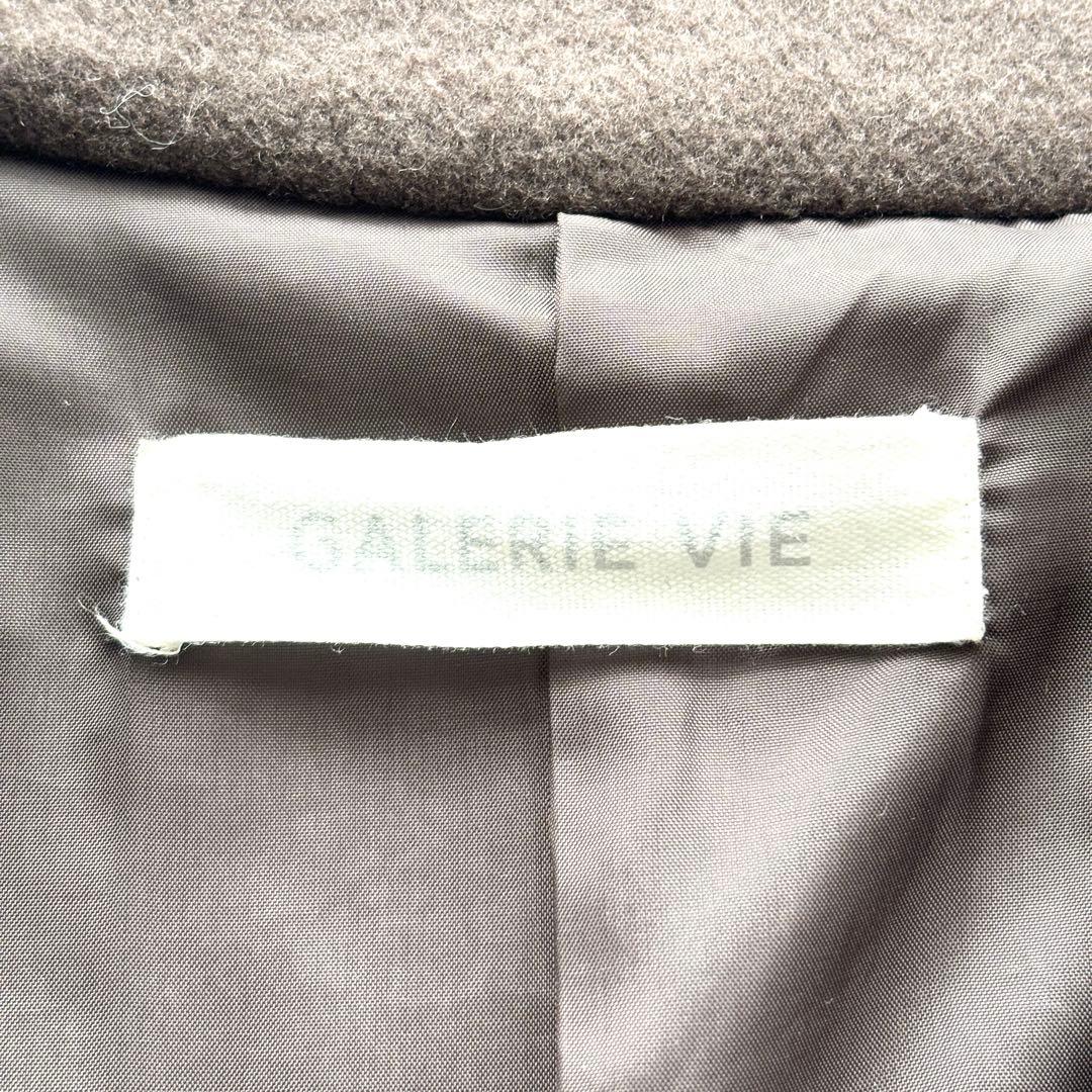 01842 ギャラリーヴィー　チェスターコート　ウールロングコート