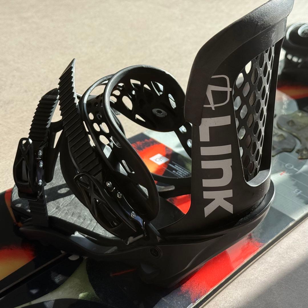 セール スノーボード4点セット Burton 板 ブーツ ビンディング ケース