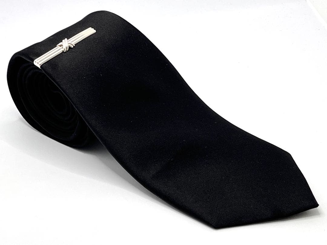 c828 美品　ティファニー　1992 シグネチャー　ネクタイピン　925