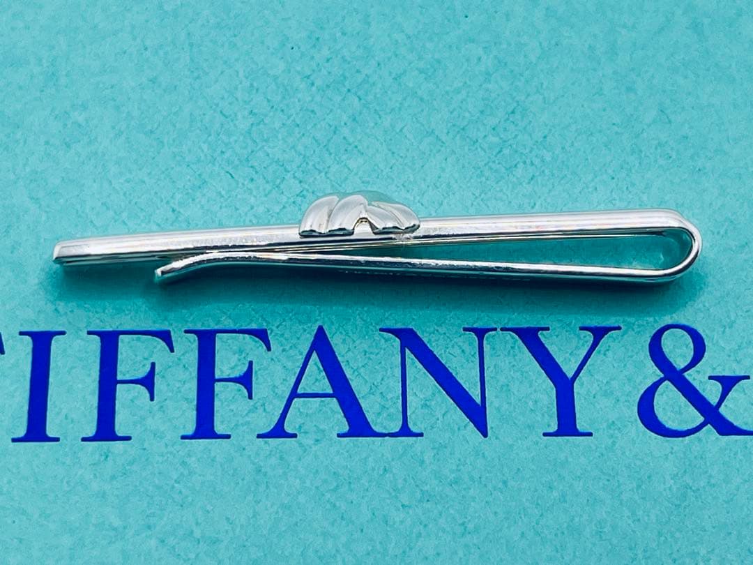 c828 美品　ティファニー　1992 シグネチャー　ネクタイピン　925
