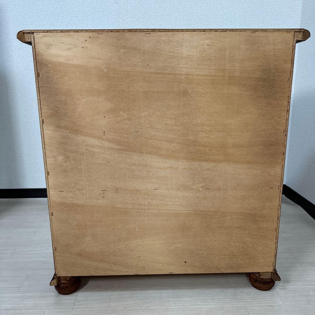 イタリア製 象嵌細工 アンティークスタイル コンソール キャビネット i4-2※