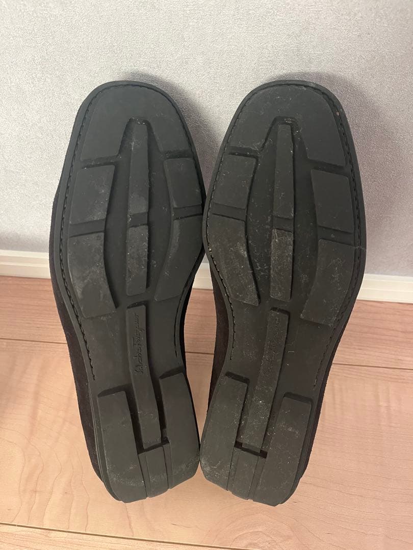 サルヴァトーレ フェラガモ CANCUN ビットローファー 黒6 1/2 EEE