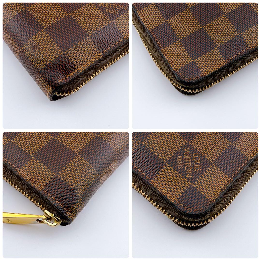 【美品】ルイヴィトン ダミエ ジッピーパース エベヌ 小銭入れ
