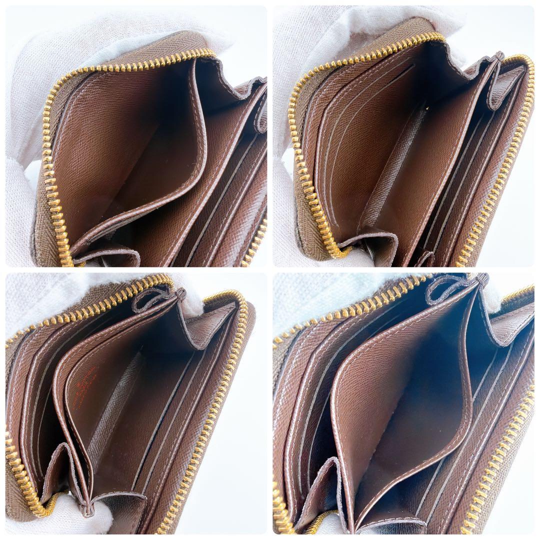 【美品】ルイヴィトン ダミエ ジッピーパース エベヌ 小銭入れ