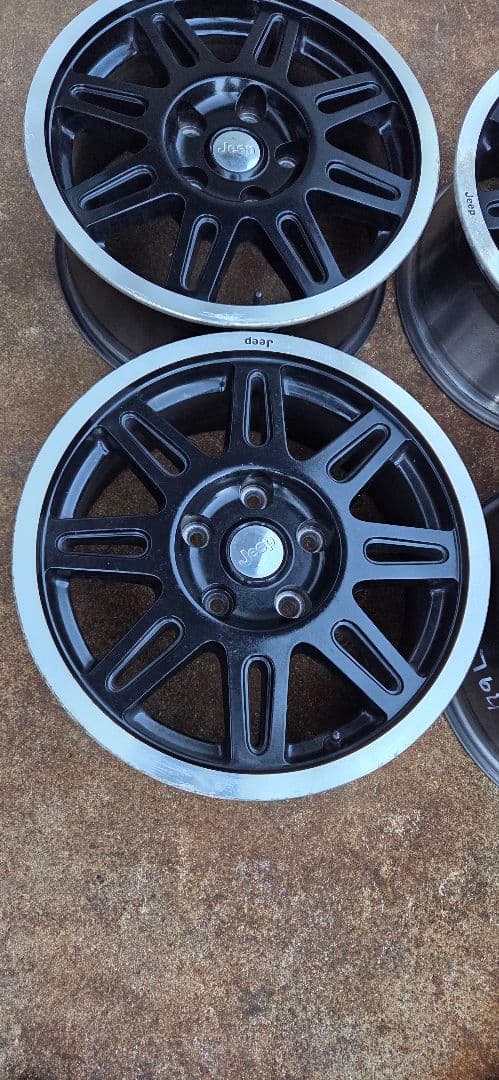 ジープラングラー純正OP17インチ 7.5J +50.8/43.8 PCD127