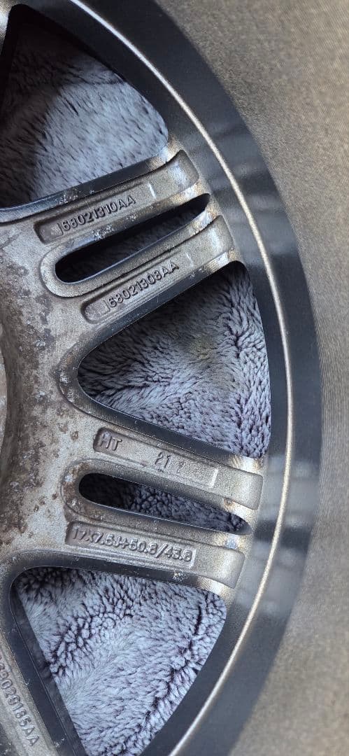 ジープラングラー純正OP17インチ 7.5J +50.8/43.8 PCD127