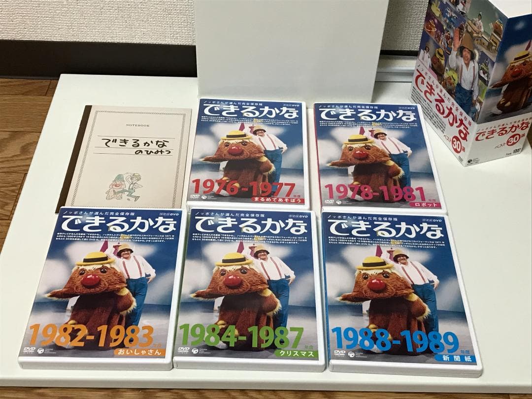 ノッポさんが選んだ完全保存版 できるかな ベスト30選 DVD-BOX
