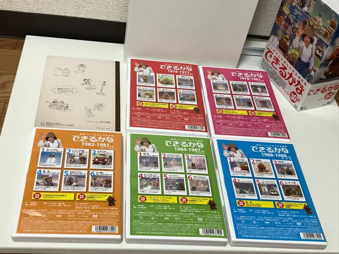ノッポさんが選んだ完全保存版 できるかな ベスト30選 DVD-BOX