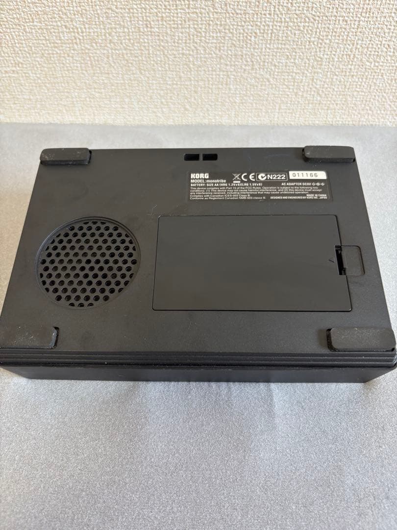 廃盤KORG monotribe アナログシンセサイザー