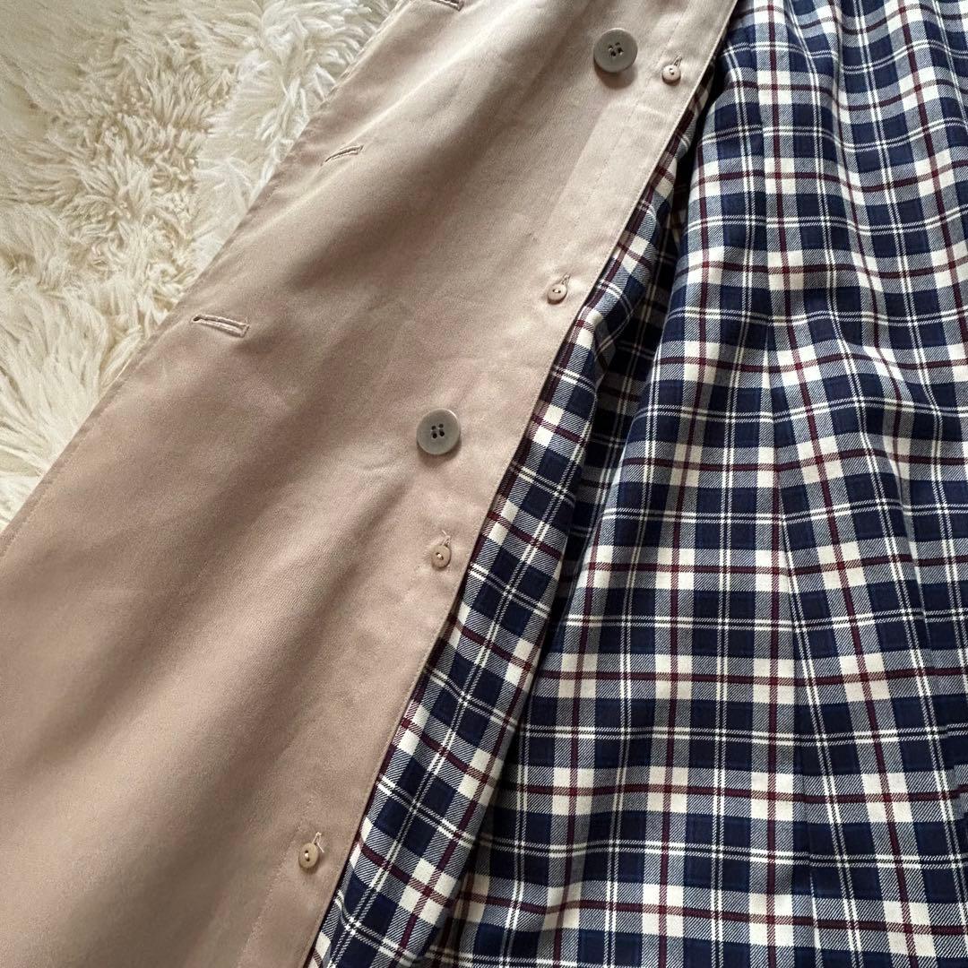 【美品】ニューヨーカー トレンチコート ライナー付き　ベージュ