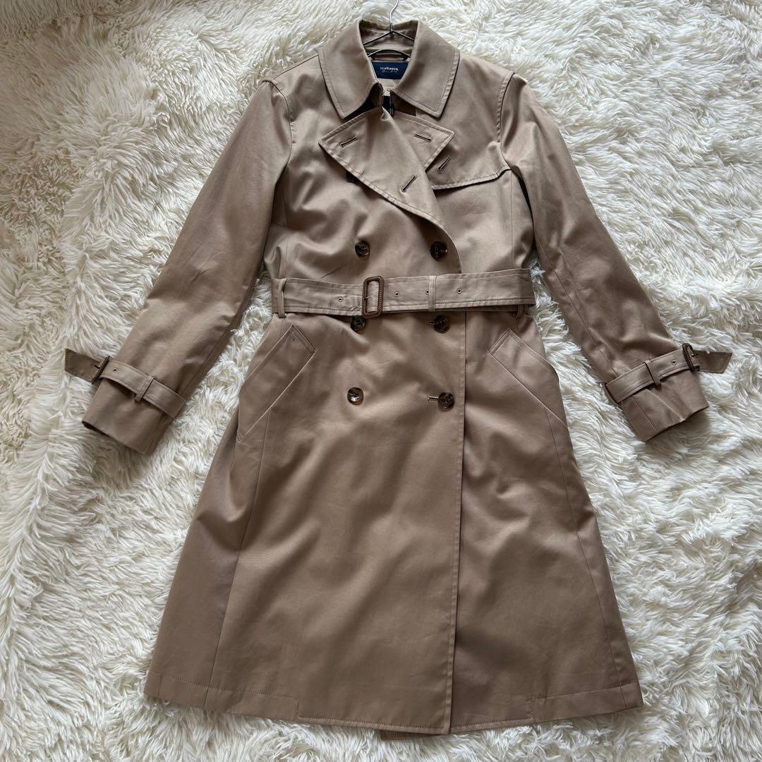 【美品】ニューヨーカー トレンチコート ライナー付き　ベージュ