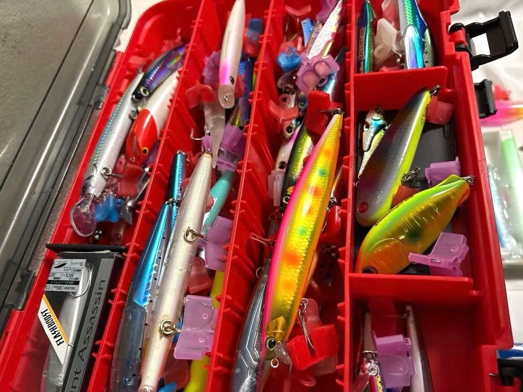 ☆大量ルアー☆シーバス引退セット　青物ルアーリーダー付
