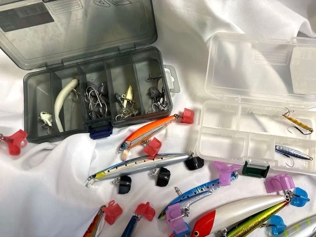 ☆大量ルアー☆シーバス引退セット　青物ルアーリーダー付