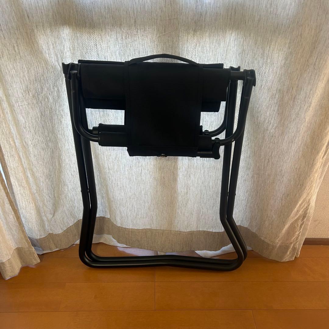 【希少•限定品】 peak FDチェア ワイド ブラック コーデュラ生地