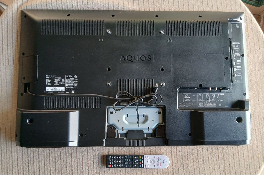 40インチ4K液晶テレビ シャープAQUOS 4T-C40CL1【スタンド無】⑥